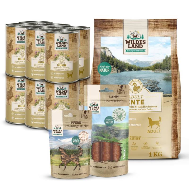 Wildes Land | Probierpaket Nassfutter | Classic Adult | 1 Paket von Wildes Land