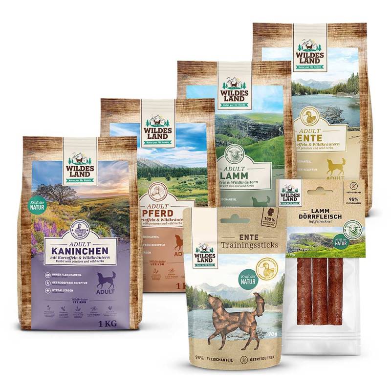 Wildes Land | Probierpaket Trockenfutter | Classic Adult | 1 Paket Wildes Land | Probierpaket Trockenfutter | Classic Adult | 1 Paket von Wildes Land