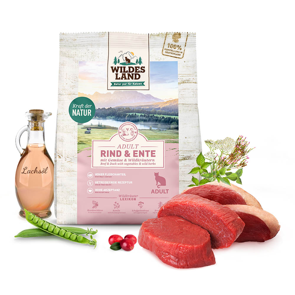 Wildes Land | Rind und Ente | Classic Adult | 400 g Wildes Land | Rind und Ente | Classic Adult | 400 g von Wildes Land