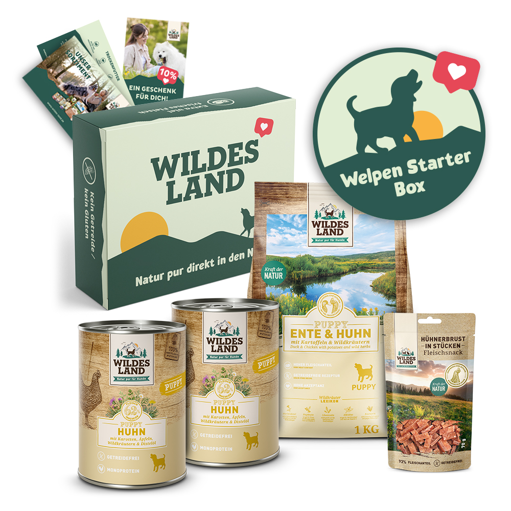Wildes Land | Welpen Starter Box | Classic Puppy | 1 Paket von Wildes Land