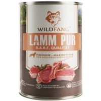Wildfang ® Nassfutter Lamm pur BARF 6x400 g von Wildfang