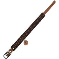 Wildfang Hundehalsband "Berggeflüster" aus Biothane mit Paracord (XS - 26 - 32 cm Halsumfang - 16 mm Stärke) von Wildfang