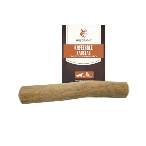 Wildfang® Kaffeeholz Hunde - Robustes Kauholz für Hunde & Welpen, Langlebige Kauwurzel für Hunde, 100% natürliches Kaffeeholz, Beschäftigung für Hunde, Splitterarm - Gr. L bis 45 kg von Wildfang