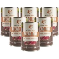 Wildfang Nassfutter Pferd pur - BARF Qualität 6x800 g von Wildfang