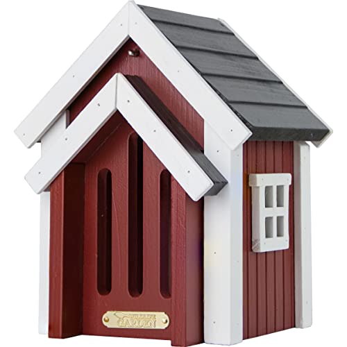 Wildlife Garden WG300 Schmetterlingskasten Rot - Schmetterlingshaus aus Holz von WILDLIFEGARDEN