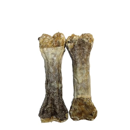 Kauknochen Rind & Dorsch, 2 x 12 cm | natürliche Kauartikel für Hunde | mit Dorsch | getreidefrei | Kauspaß zur Zahnpflege & Beschäftigung | Zutaten aus der EU | ohne Zusatzstoffe Kauknochen Rind & Dorsch, 2 x 12 cm | natürliche Kauartikel für Hunde | mit Dorsch | getreidefrei | Kauspaß zur Zahnpflege & Beschäftigung | Zutaten aus der EU | ohne Zusatzstoffe von Wildsterne