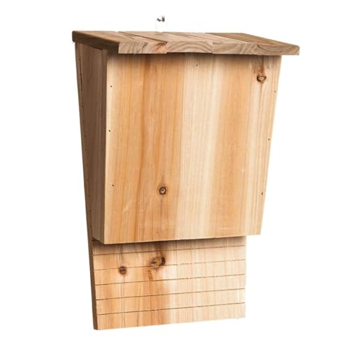 Fledermaushaus aus Holz, reinigen Sie Ihren Hinterhof, genießen Sie die Natur, einfach zu installieren, lockt Fledermaus, perfekt für Outdoor-Enthusiasten, Badezimmer-Zubehör von Wilgure