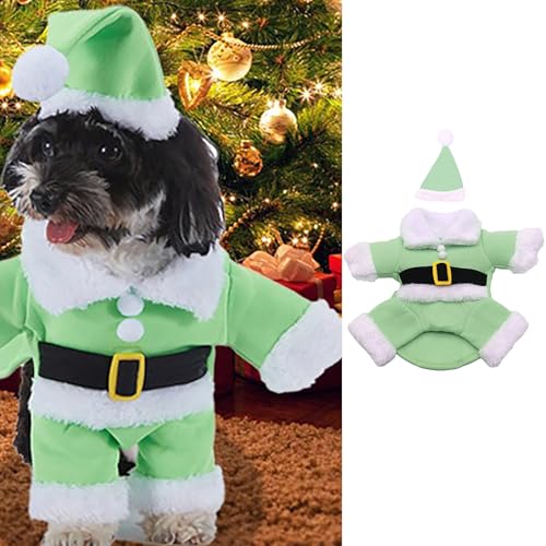 Santa Kostüm Für Hund Katzen Mit Hund Santa Caps Overall Weihnachten Feier Haustier Kostüm Festival Kleidung Santa Kostüm Für Hund Katzen Mit Hund Santa Caps Overall Weihnachten Feier Haustier Kostüm Festival Kleidung von Wilgure
