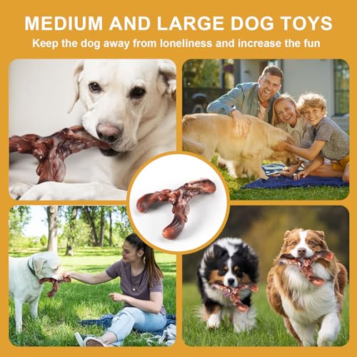Wilgure Anxieties Reliefs Kauspielzeug Einzigartige Form Hunde Behandeln Orals Health Hundeknochenspielzeug Für Kauer Wilgure Anxieties Reliefs Kauspielzeug Einzigartige Form Hunde Behandeln Orals Health Hundeknochenspielzeug Für Kauer von Wilgure