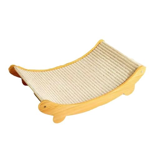Wilgure Interaktion Katzen Kratzerplatine Sisal Kratzbad Katzen Holz Kratzplatten Katzen Gesundheitspaws Training Spielzeug Spielzeug von Wilgure