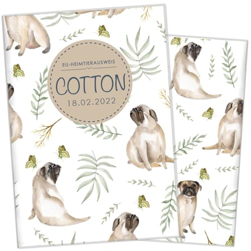 Wilhelm Fell Hülle für den EU-Heimtierausweis für Tiere I Personalisierbar mit Namen oder Geburtsdatum I Persönliche Geschenkidee für Haustierbesitzer I Schutzhülle für den Heimtierausweis (Cotton) Wilhelm Fell Hülle für den EU-Heimtierausweis für Tiere I Personalisierbar mit Namen oder Geburtsdatum I Persönliche Geschenkidee für Haustierbesitzer I Schutzhülle für den Heimtierausweis (Cotton) von Wilhelm Fell