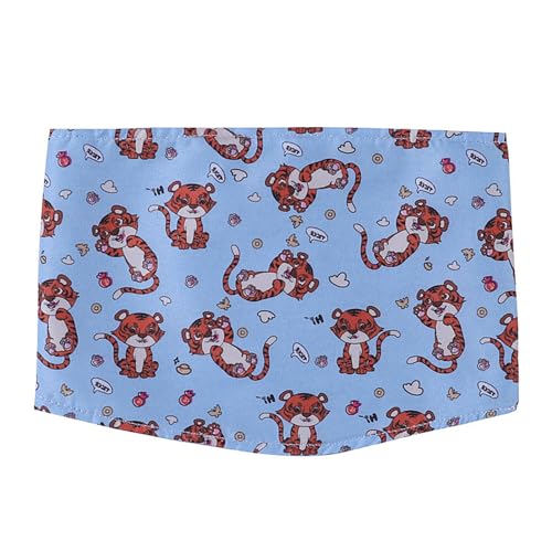 Hundewindeln für kleine Rassen, verstellbare Größe, physiologische Hose, auslaufsicher, männliches Bauchband, atmungsaktiv, schnelle Absorption, Cartoon, Tiger, Größe XL Hundewindeln für kleine Rassen, verstellbare Größe, physiologische Hose, auslaufsicher, männliches Bauchband, atmungsaktiv, schnelle Absorption, Cartoon, Tiger, Größe XL von Wilitto