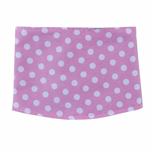 Hundewindeln für kleine Rassen, verstellbare Größe, physiologische Hose, auslaufsicher, männliches Bauchband, atmungsaktiv, schnelle Absorption, Cartoon, rosa Punkte, Größe S Hundewindeln für kleine Rassen, verstellbare Größe, physiologische Hose, auslaufsicher, männliches Bauchband, atmungsaktiv, schnelle Absorption, Cartoon, rosa Punkte, Größe S von Wilitto