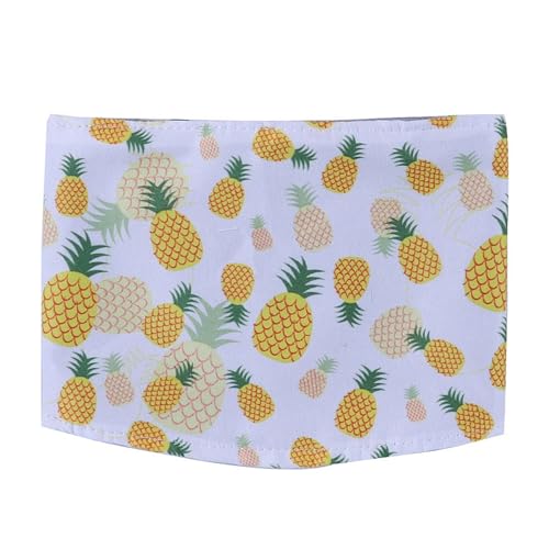 Hundewindeln für kleine Rassen, verstellbare Größe, physiologische Hose, auslaufsicher, männliches Bauchband, atmungsaktiv, schnelle Absorption, Cartoon-Ananas, Größe XL Hundewindeln für kleine Rassen, verstellbare Größe, physiologische Hose, auslaufsicher, männliches Bauchband, atmungsaktiv, schnelle Absorption, Cartoon-Ananas, Größe XL von Wilitto