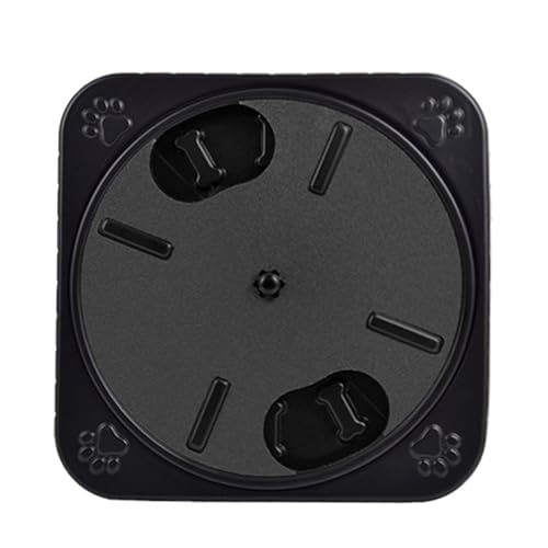 Pet Nail Polishing Tool Dog Grinder Alternative Scratcher Pad Multifunktionale Feile Langsames Füttern Leckerlis Spender Training Reinigung Kratzen für Schwarz von Wilitto