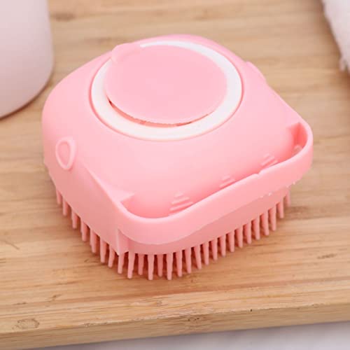 Wilitto Duschbürste für Hunde, bequem, weich, Gute Haut, beruhigender Massage-Gummikamm, Reinigungskamm, Heimtierbedarf, für Hunde und Katzen, Waschbürste Quadrat Wilitto Duschbürste für Hunde, bequem, weich, Gute Haut, beruhigender Massage-Gummikamm, Reinigungskamm, Heimtierbedarf, für Hunde und Katzen, Waschbürste Quadrat von Wilitto