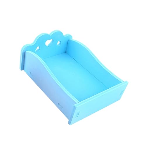 Wilitto Gemütliches Kleintierbett, Landschaft, Haustier, Zuhause, Addition, Hamster, Wärmeableitung, Haus, Nest, einfache Montage, Spielzeug für Meerschweinchen, Blau 2 Wilitto Gemütliches Kleintierbett, Landschaft, Haustier, Zuhause, Addition, Hamster, Wärmeableitung, Haus, Nest, einfache Montage, Spielzeug für Meerschweinchen, Blau 2 von Wilitto