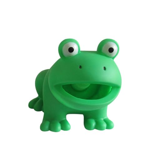 Wilitto Interaktives Hundekauspielzeug Cartoon Frosch mit Sounds Effekt für Erwachsene Hunde, Hundespielzeug Wilitto Interaktives Hundekauspielzeug Cartoon Frosch mit Sounds Effekt für Erwachsene Hunde, Hundespielzeug von Wilitto