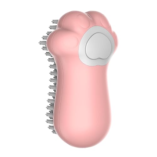 Wilitto Haustier-Duschbürste, Katzenhaar-Schrubb-Badebürste, Katzenpfotenform, Haustierzubehör Rosa Wilitto Haustier-Duschbürste, Katzenhaar-Schrubb-Badebürste, Katzenpfotenform, Haustierzubehör Rosa von Wilitto