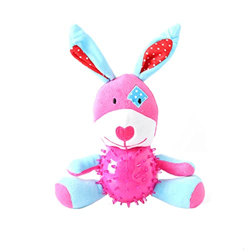 Wilitto Hundekauspielzeug bissfest Zahnreinigung Leicht Cartoon Hund Form Haustier Hund Zähne Schleifen Spielzeug Haustier Zubehör Rose Rot Wilitto Hundekauspielzeug bissfest Zahnreinigung Leicht Cartoon Hund Form Haustier Hund Zähne Schleifen Spielzeug Haustier Zubehör Rose Rot von Wilitto