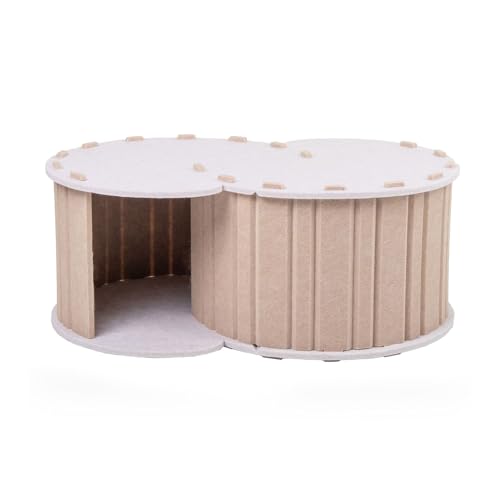 Wilitto Katzentunnelbett für Indoor-Katzen, großes Katzentunnelbett, Filz, abnehmbares Katzenversteck für Nickerchen, Katzenhöhle, Haus, Spieltunnel für Katzen, Kaninchen, Kamel Wilitto Katzentunnelbett für Indoor-Katzen, großes Katzentunnelbett, Filz, abnehmbares Katzenversteck für Nickerchen, Katzenhöhle, Haus, Spieltunnel für Katzen, Kaninchen, Kamel von Wilitto