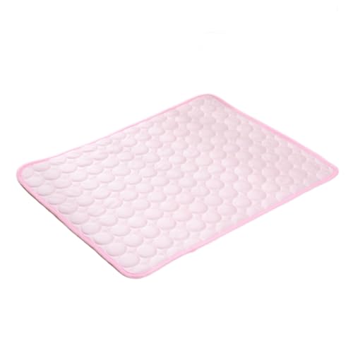 Wilitto Leicht zu reinigende Haustiermatte, sicher für Haustiere, Kühlmatte, Hund, ungiftig, selbstwaschbar, umweltfreundlich, Eis-Sommerkatzen, Rosa, Größe L Wilitto Leicht zu reinigende Haustiermatte, sicher für Haustiere, Kühlmatte, Hund, ungiftig, selbstwaschbar, umweltfreundlich, Eis-Sommerkatzen, Rosa, Größe L von Wilitto