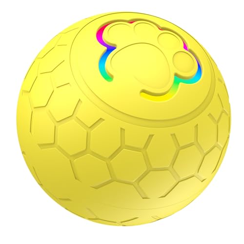 Wilitto Peppy Pet Ball, interaktives Hundespielzeug, interaktives Katzenspielzeug, Ball, automatisch rollender Ball, wiederaufladbar, verrücktes Sprungen, interaktives Hundespielzeug, BPA-frei, mit Wilitto Peppy Pet Ball, interaktives Hundespielzeug, interaktives Katzenspielzeug, Ball, automatisch rollender Ball, wiederaufladbar, verrücktes Sprungen, interaktives Hundespielzeug, BPA-frei, mit von Wilitto