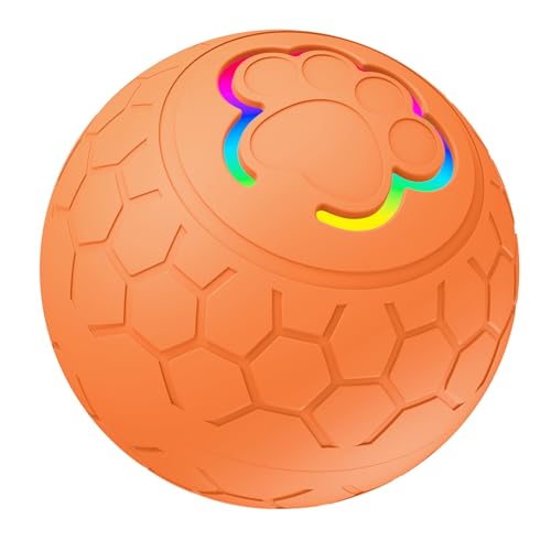 Wilitto Peppy Pet Ball, interaktives Hundespielzeug, interaktives Katzenspielzeug, Ball, automatisch rollender Ball, wiederaufladbar, verrücktes Sprungen, interaktives Hundespielzeug, BPA-frei, mit Wilitto Peppy Pet Ball, interaktives Hundespielzeug, interaktives Katzenspielzeug, Ball, automatisch rollender Ball, wiederaufladbar, verrücktes Sprungen, interaktives Hundespielzeug, BPA-frei, mit von Wilitto