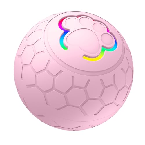 Wilitto Peppy Pet Ball, interaktives Hundespielzeug, interaktives Katzenspielzeug, Ball, automatisch rollender Ball, wiederaufladbar, verrücktes Sprungen, interaktives Hundespielzeug, BPA-frei, mit Wilitto Peppy Pet Ball, interaktives Hundespielzeug, interaktives Katzenspielzeug, Ball, automatisch rollender Ball, wiederaufladbar, verrücktes Sprungen, interaktives Hundespielzeug, BPA-frei, mit von Wilitto