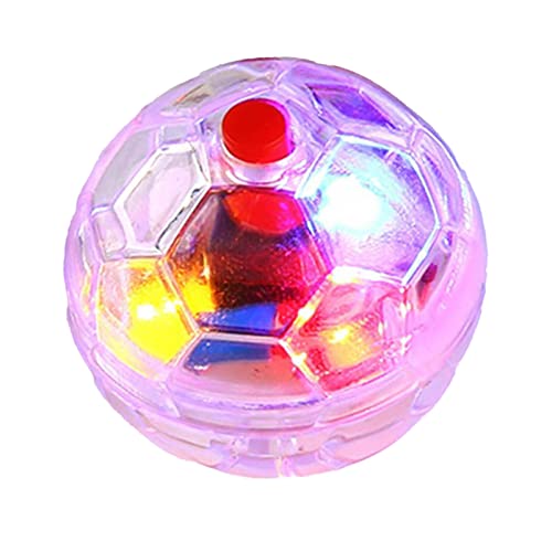 Wilitto Pet Ball Spielzeug Transparent Interaktive Kunststoff Haustier Katze Hunde Glühender Ball Spielzeug für Tiere Aktivität Kätzchen Spielzeug Transparent für Teddy von Wilitto