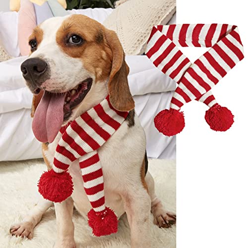 Wilitto eihnachtshunde-Strickschal mit Bommelkugel, Winterhaustier, Katze, Hund, Halstuch, Katzenschals, schöne Winteroutfits, weicher Weihnachtselchmuster-Haustierschal, Heimtierbedarf für Weihnac Wilitto eihnachtshunde-Strickschal mit Bommelkugel, Winterhaustier, Katze, Hund, Halstuch, Katzenschals, schöne Winteroutfits, weicher Weihnachtselchmuster-Haustierschal, Heimtierbedarf für Weihnac von Wilitto