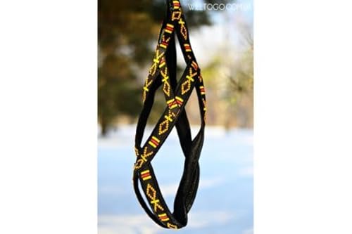 Will to go Ethno Black Harness Größe | X-Back Zughundegeschirr | Canicross (S) von Will to go