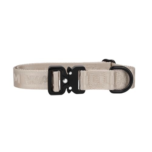 William Walker Jacquard Nylon Hundehalsband – Verstellbar, Gewebtes Nylon, Ultraleichter Aluminium Klickverschluss, Robust & Hochwertig von William Walker