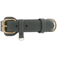 William Walker Hundehalsband Plain Dark Moss XS von William Walker