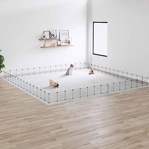 Willood 60-TLG. Haustierkäfig mit Tür Schwarz 35x35 cm Stahl Outdoor Freilaufgehege Willood 60-TLG. Haustierkäfig mit Tür Schwarz 35x35 cm Stahl Outdoor Freilaufgehege von Willood