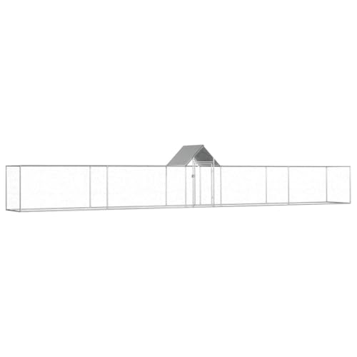 Willood Hühnerstall 9x1x1,5 m Verzinkter Stahl Freilaufgehege Outdoor Stahl Willood Hühnerstall 9x1x1,5 m Verzinkter Stahl Freilaufgehege Outdoor Stahl von Willood