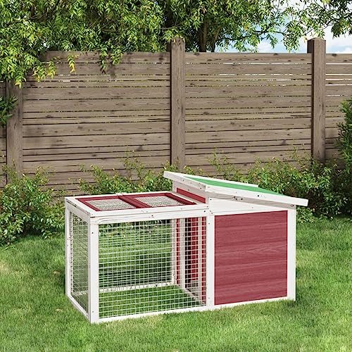 Willood Kaninchenstall Mokka 100,5x54x55 cm Massivholz Kiefer Willood Kaninchenstall Mokka 100,5x54x55 cm Massivholz Kiefer von Willood
