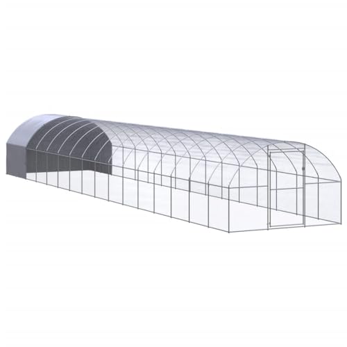 Willood Outdoor-Hühnerstall Hühnerkäfig Hühnerhaus 3x16x2 m Verzinkter Stahl Mit Dach Willood Outdoor-Hühnerstall Hühnerkäfig Hühnerhaus 3x16x2 m Verzinkter Stahl Mit Dach von Willood