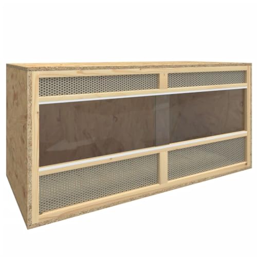 Willood Terrarium Holzwerkstoff 100x47x47cm, Glasterrarium, Glasterrarium-Bausatz, Reptilien-Box, Terrariumgefäß, Reptilien-Habitat-Terrarium Willood Terrarium Holzwerkstoff 100x47x47cm, Glasterrarium, Glasterrarium-Bausatz, Reptilien-Box, Terrariumgefäß, Reptilien-Habitat-Terrarium von Willood