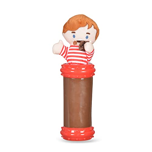 Willy Wonka for Pets Augustus Gloop Plüsch-Spielzeug im Inneren strukturierter Schlauch, quietschendes Hundespielzeug, Plüsch-Hundespielzeug, luxuriöses Haustier-Plüsch mit multisensorischen Willy Wonka for Pets Augustus Gloop Plüsch-Spielzeug im Inneren strukturierter Schlauch, quietschendes Hundespielzeug, Plüsch-Hundespielzeug, luxuriöses Haustier-Plüsch mit multisensorischen von Willy Wonka