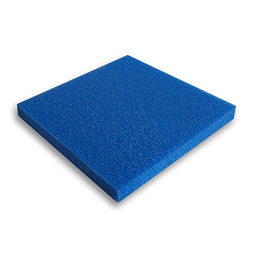 Filtermatte Schaumstoff 50x50x5cm 10ppi Teichfilter Aquarienfilter Filter Wasser von Wiltec