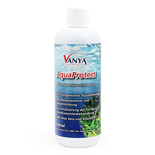 Vanya AquaProtect Wasseraufbereiter flüssiges Filtermedium 500ml von Wiltec