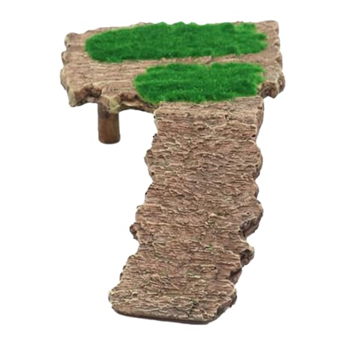 Wimnqie Schildkrötenbecken Sonnenplatz - Sonnenbereich Für Schildkrötenbecken Mit Rutschfester Kletterleiter - Ruheplatz Dekoration Für Reptilien, Frösche, Schildkröten Und Wasserschildkröten von Wimnqie