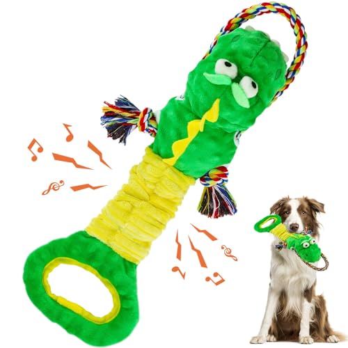 WinTour Hundespielzeug, Süßes Quietschendes Hundespielzeug mit Crinkle-Papier, Tauziehen Hundespielzeug, um sie zu Beschäftigen, Gefüllte Hundekauspielzeug für Kleine, Mittlere, Große Hunde WinTour Hundespielzeug, Süßes Quietschendes Hundespielzeug mit Crinkle-Papier, Tauziehen Hundespielzeug, um sie zu Beschäftigen, Gefüllte Hundekauspielzeug für Kleine, Mittlere, Große Hunde von WinTour
