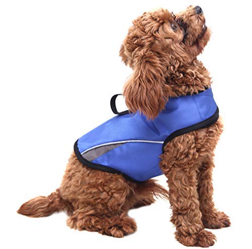 Hund Angst Jacke Keep Calming Vest Thunder Coat mit D-Ring und Trainingsgriff für kleine Hunde von Winbate