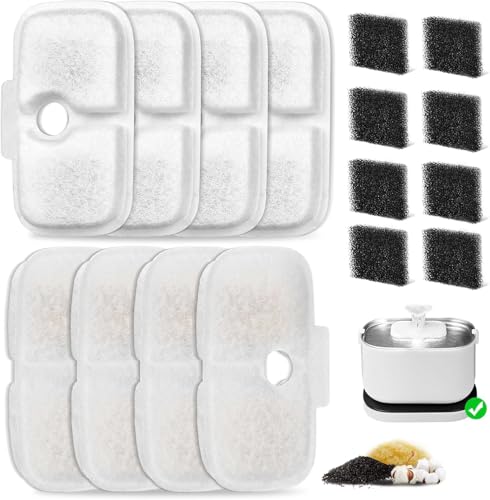 Katzenbrunnen Ersatzfilter 8er-Pack für Dockstream Trinkbrunnen Katze – Passend für PLWF005, PLWF105, PLWF115 | Schaumstoffschwämme & Filterkartuschen | Wasserfilter Katzenbrunnen Katzenbrunnen Ersatzfilter 8er-Pack für Dockstream Trinkbrunnen Katze – Passend für PLWF005, PLWF105, PLWF115 | Schaumstoffschwämme & Filterkartuschen | Wasserfilter Katzenbrunnen von Windfromort
