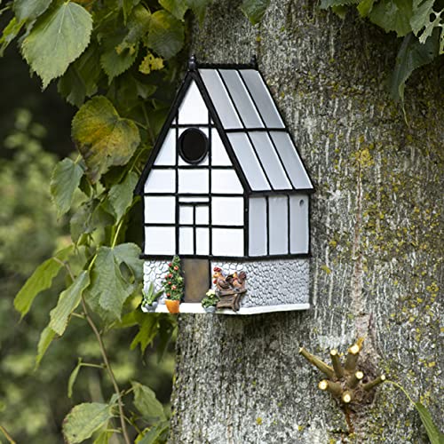 Windschief-Living Zauberhafter Nistkasten Vogelhaus Beauty im Gartenhaus Stil, für Meisen von Windschief-Living