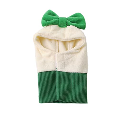 Winmany Weihnachtsmütze für Hunde mit Schleife, Warmer Fleece-Schal für kleine und mittelgroße Hunde und Katzen Urlaubs-Haustierkostüm Kapuze Winmany Weihnachtsmütze für Hunde mit Schleife, Warmer Fleece-Schal für kleine und mittelgroße Hunde und Katzen Urlaubs-Haustierkostüm Kapuze von Winmany