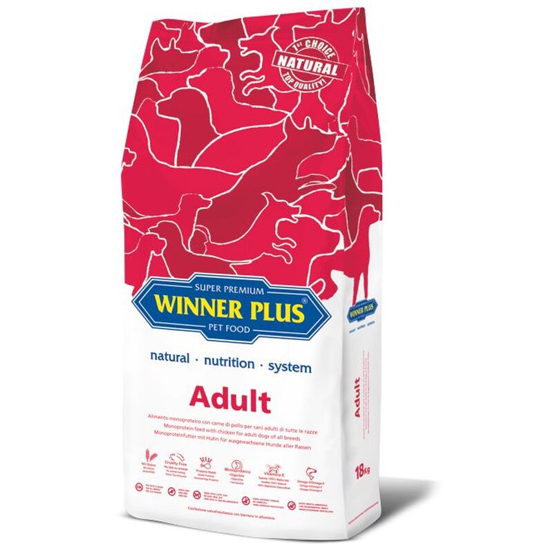 Winner Plus Adult - 3 kg (MHD 05/26) (5,92 € pro 1 kg) von Winner Plus