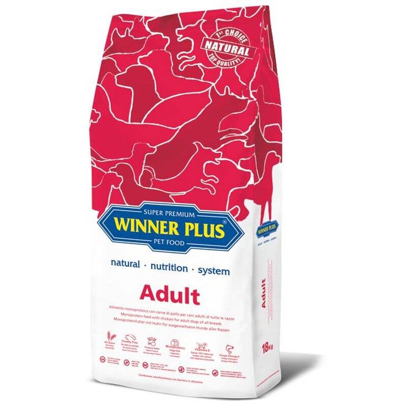 Winner Plus Adult - 3 kg (MHD 05/26) (5,92 € pro 1 kg) von Winner Plus